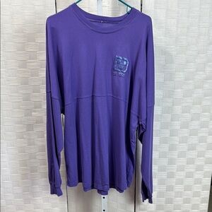 Spirt Jersey Disney World Purple Jersey Top